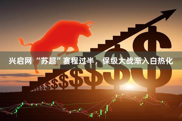 兴启网 “苏超”赛程过半，保级大战渐入白热化