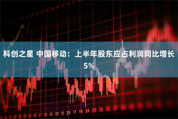 科创之星 中国移动：上半年股东应占利润同比增长5%